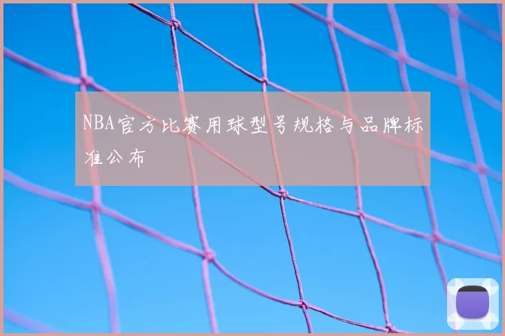 NBA官方比赛用球型号规格与品牌标准公布