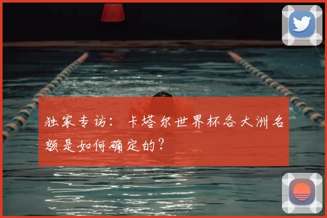 独家专访:卡塔尔世界杯各大洲名额是如何确定的?