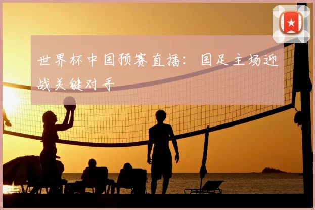 世界杯中国预赛直播:国足主场迎战关键对手